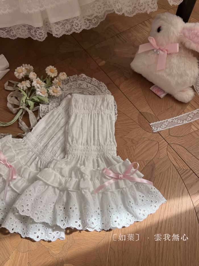Bodhi Old School Lolita Cotton OP Apron and Bloomers