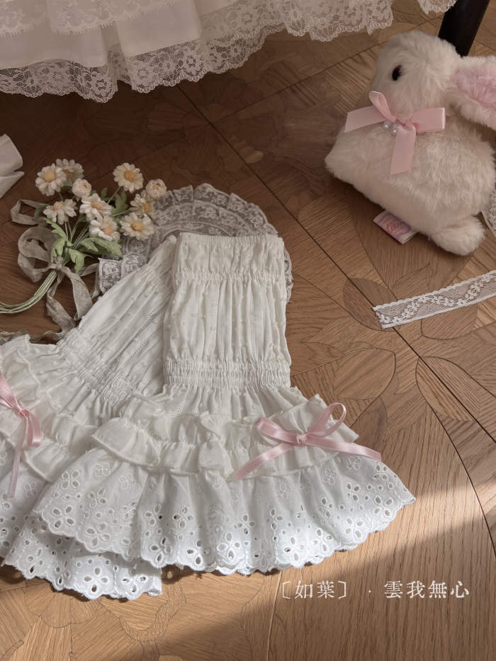 Bodhi Old School Lolita Cotton OP Apron and Bloomers