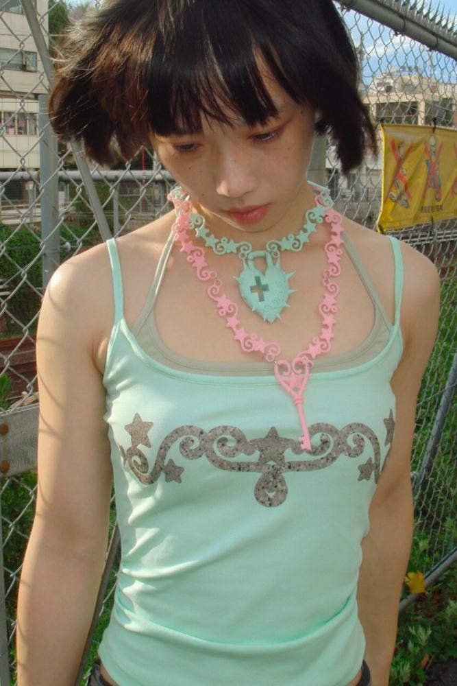 RustSet Star Key and Lock Gyaru Necklace 5 Colors