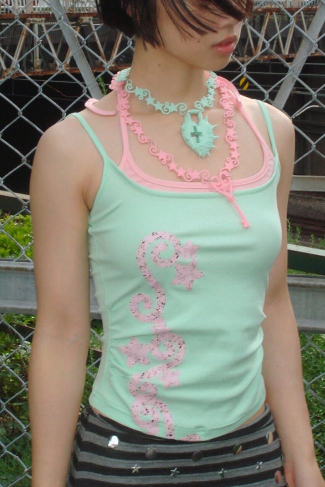 RustSet Star Key and Lock Gyaru Necklace 5 Colors