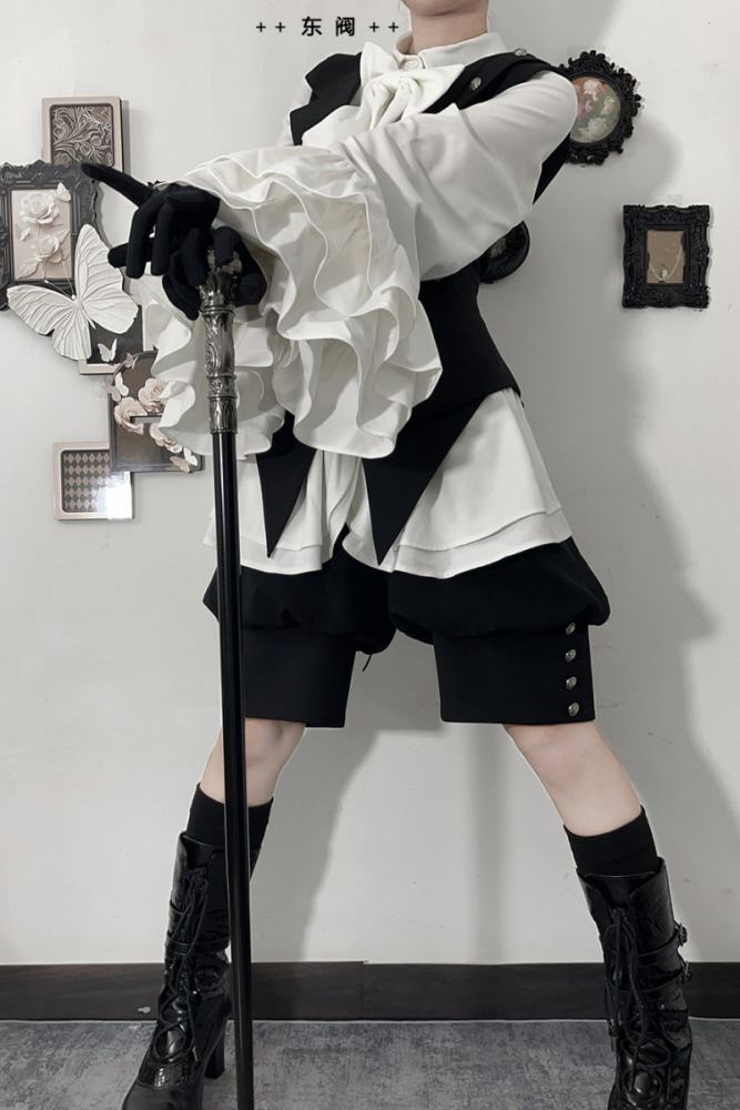 Princess Chronicles The Ashes Blouse Vest and Shorts Ouji Outfit