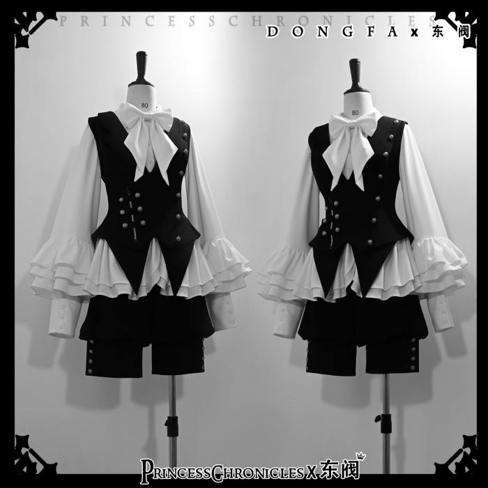 Princess Chronicles The Ashes Blouse Vest and Shorts Ouji Outfit