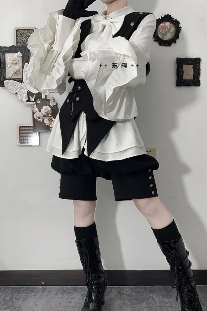 Princess Chronicles The Ashes Blouse Vest and Shorts Ouji Outfit