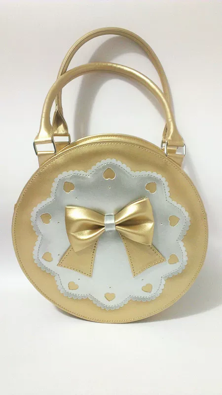 Round Shape Sweet Bow Lolita Handbag