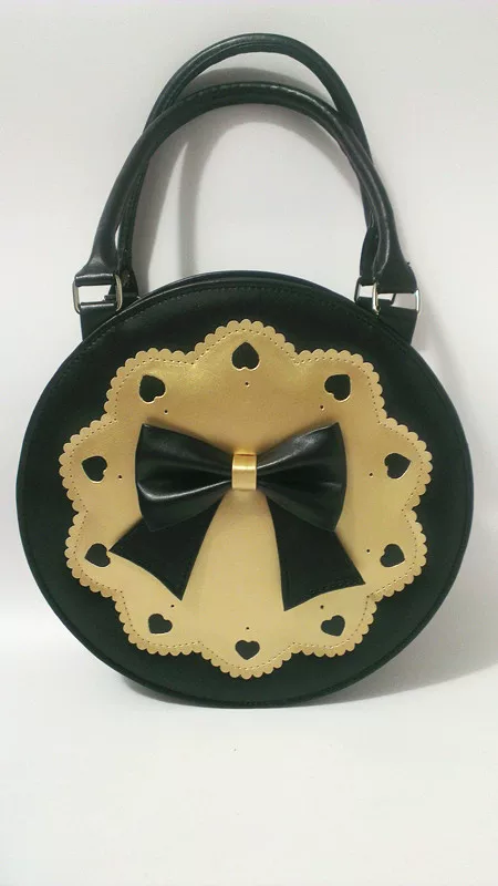 Round Shape Sweet Bow Lolita Handbag