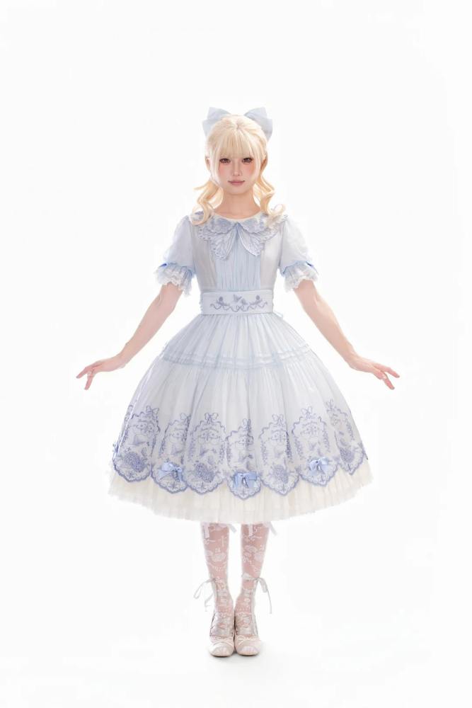 Sheeta Reverie Endless Glass Classic Lolita OP and SK