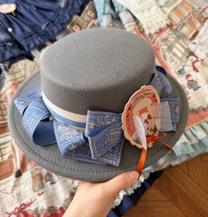 Miss Point Winter Town Lolita Headdress Necklace Bag and Socks