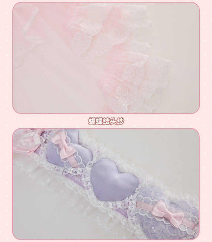 Summer Fairy Sanrio Collaborated My Sweet Piano Lolita Hairband and Head Veil