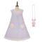 Necklace+Purple Waistless JSK-No Size XL