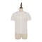 White Short Sleeves Blouse Only