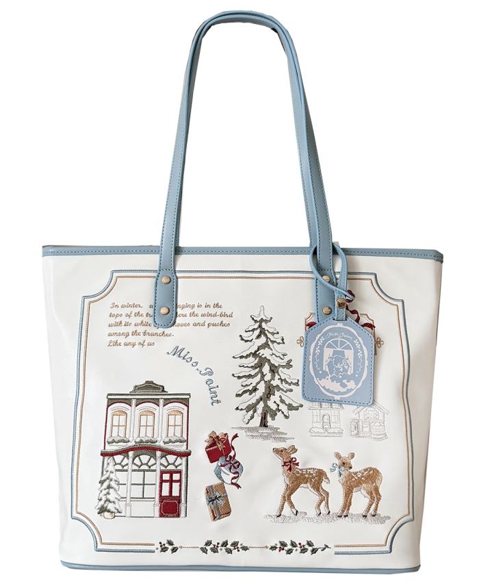 Miss Point Winter Town Lolita Headdress Necklace Bag and Socks
