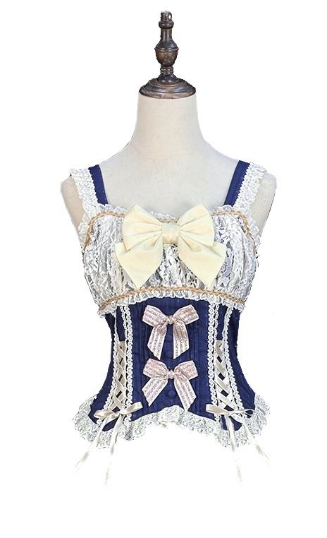 Miss Point Winter Town Plus Size Lolita Blouse Top and Skirt