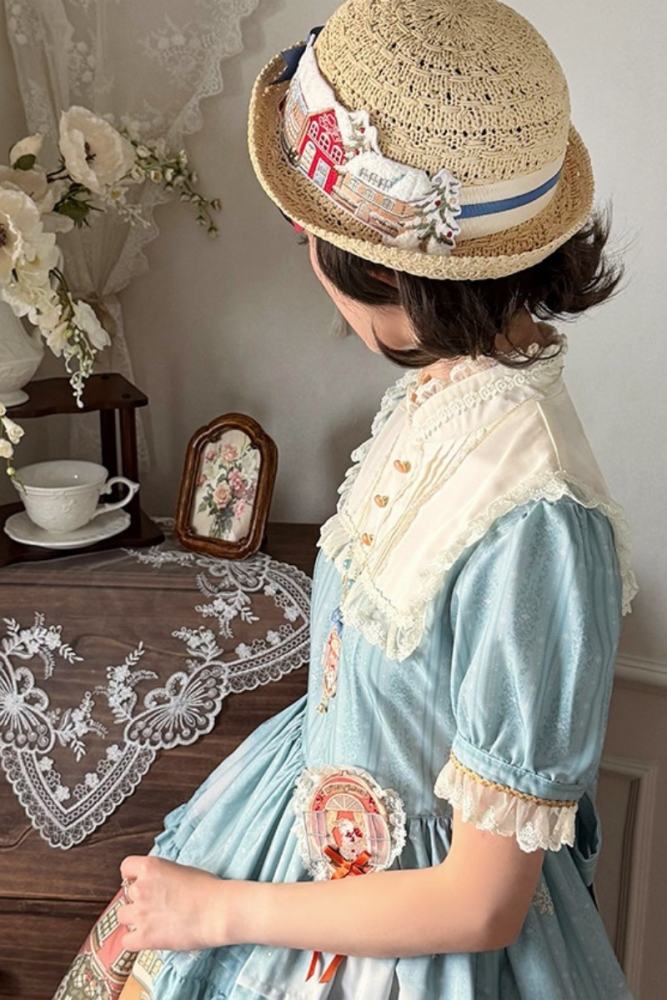 Miss Point Winter Town Lolita Headdress Necklace Bag and Socks