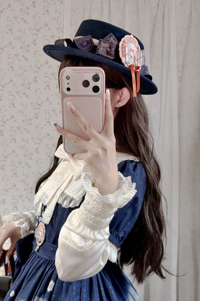 Miss Point Winter Town Lolita Headdress Necklace Bag and Socks