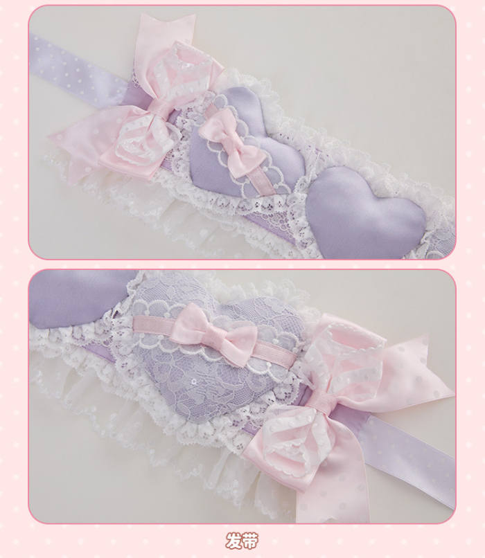 Summer Fairy Sanrio Collaborated My Sweet Piano Lolita Hairband and Head Veil