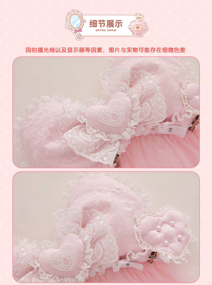 Summer Fairy Sanrio Collaborated My Sweet Piano Lolita Hairband and Head Veil