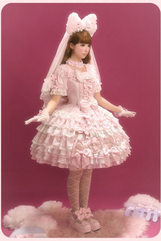Summer Fairy Sanrio Collaborated My Sweet Piano Pink Bow Lolita Platform Shoes