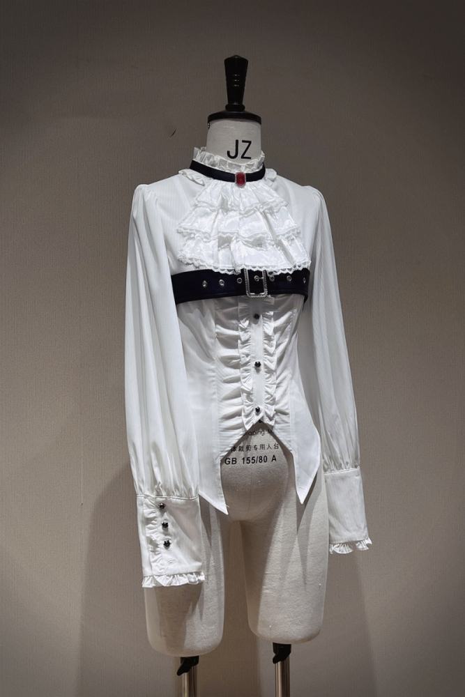Tantuan Witch Night Gothic Lolita Blouse Skirt and Short Jacket