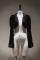 Black Short Jacket with detachable chains