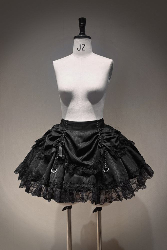 Tantuan Witch Night Gothic Lolita Blouse Skirt and Short Jacket