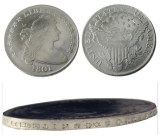 90% Silver US 1801 Draped Bust Dollar Copy Coin