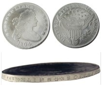 90% Silver US 1804 Draped Bust Dollar Copy Coin