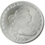 90% Silver US 1799 Draped Bust Dollar Copy Coin