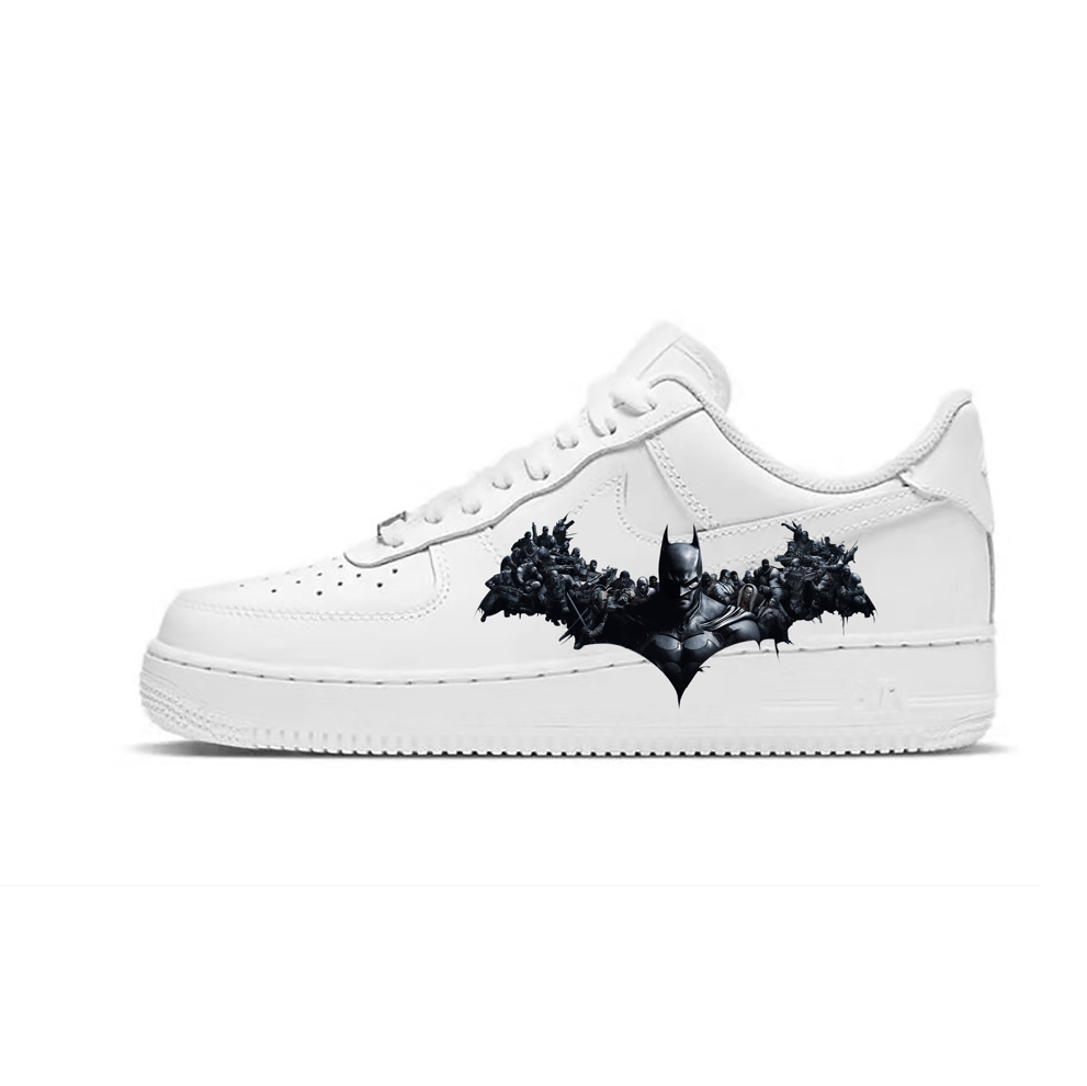 Philadelphia Eagles Custom Batman Style High Top Shoes - Freedomdesign