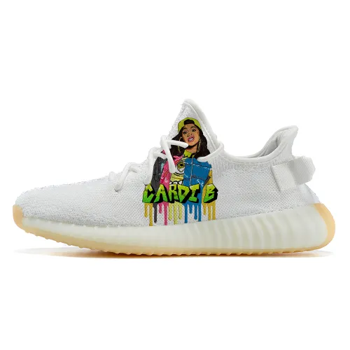 【Custom Sneaker】Yeezy Rock 350 Cardi B