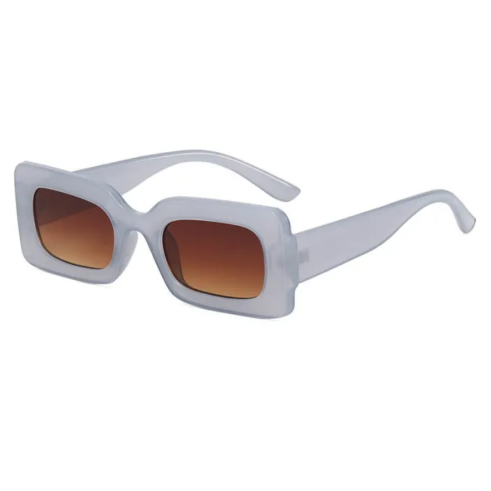 Chunky Rectangular Sunglasses