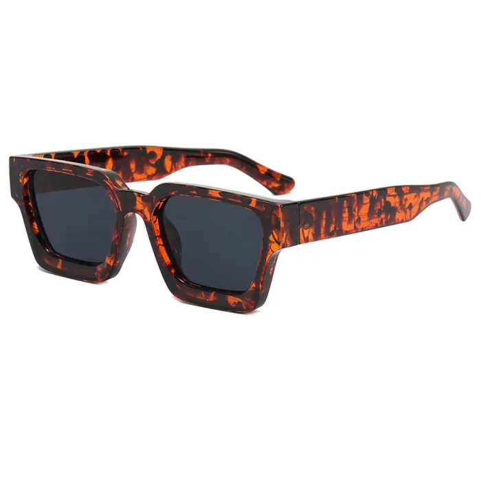 Chunky Square D Frame Sunglasses