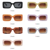 Chunky Rectangular Sunglasses