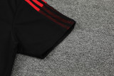 Bayern Munich POLO kit black Short Sleeve Suit