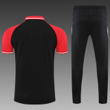 AX POLO kit black Short Sleeve Suit
