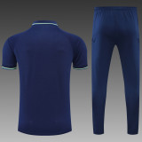 Tottenham Hotspur POLO kit royal blue Short Sleeve Suit