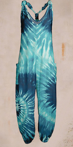 Casual Sports Straight Jumpsuit