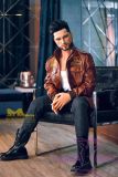 Irontech Doll Male love doll 162cm/5ft3 silicone head Kevin+ TPE body with detachable penis male doll(Tanned skin)