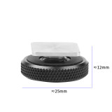 FEICHAO 1 Inch Ball Mount Head Adjustable Adapter with Cold Shoe Base for Underwater Camera Case Video Flash
