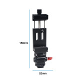 FEICHAO Camera Monitor Holder Adjustable Compatible with A7R3, Ronin RS 2 RSC 2 Camera, Huawei P40 Series, MATE40