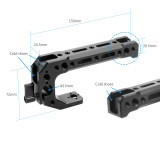 FEICHAO Camera Monitor Holder Adjustable Compatible with A7R3, Ronin RS 2 RSC 2 Camera, Huawei P40 Series, MATE40