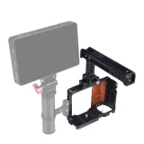 FEICHAO Camera Cage Wooden Handle with Quick Release Kit Compatible with Sony  ZV-E10 Camera