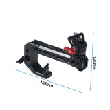 FEICHAO Camera Monitor Holder Adjustable Compatible with A7R3, Ronin RS 2 RSC 2 Camera, Huawei P40 Series, MATE40