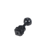FEICHAO 1 Inch Ball Mount Head Adjustable Adapter with Cold Shoe Base for Underwater Camera Case Video Flash