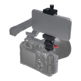 FEICHAO Camera Monitor Holder Adjustable Compatible with A7R3, Ronin RS 2 RSC 2 Camera, Huawei P40 Series, MATE40