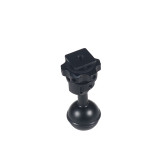FEICHAO 1 Inch Ball Mount Head Adjustable Adapter with Cold Shoe Base for Underwater Camera Case Video Flash