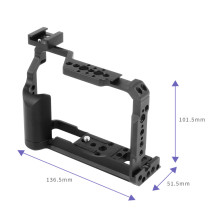 FEICHAO XT20/XT30 Cage Kit 1/4 Compatible with GoPro 10, Sony A7R3,  RS 2 RSC 2 Camera