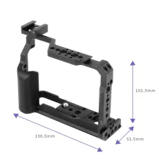 FEICHAO XT20/XT30 Cage Kit 1/4 Compatible with GoPro 10, Sony A7R3,  RS 2 RSC 2 Camera