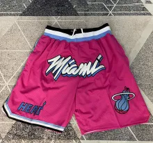 Miami Heat Pink Four Bags NBA Pants