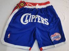 Clippers Blue Four Bags NBA Pants