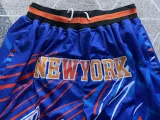 NY Knicks Blue Four Bags NBA Pants